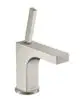 AXOR-HG-AXOR-Citterio-Einhebel-Waschtischmischer-90-mit-Pingriff-fuer-Handwaschbecken-mit-Zugstangen-Ablaufgarnitur-Edelstahl-Optic-39035800 gallery number 1